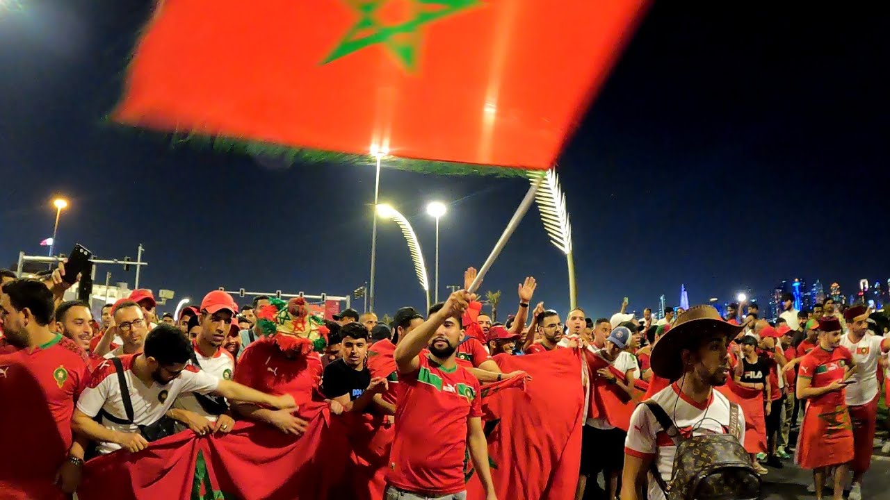 كرة القدم.. الجمهور المغربي يجتاح مدينة سان بيدرو الإيفوارية