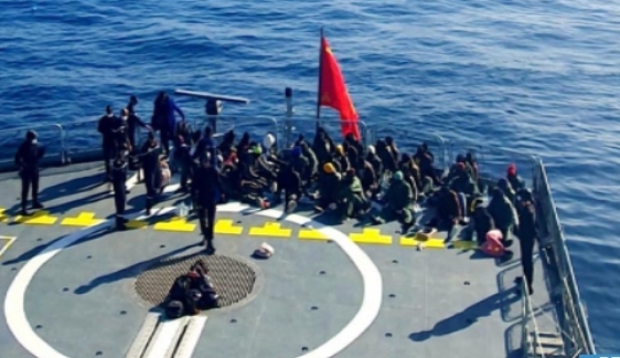 البحرية الملكية تقدم المساعدة لـ59 مرشحا للهجرة غير النظامية ينحدرون من إفريقيا جنوب الصحراء