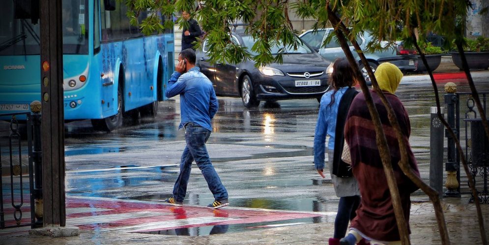 مقاييس التساقطات المطرية المسجلة في جهة طنجة خلال 24 ساعة الماضية