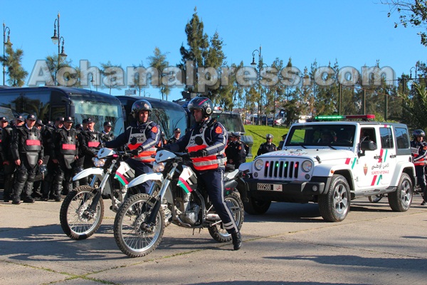 تدابير محكمة وتعبة قوية لرجال الأمن لتأمين احتفالات رأس السنة بطنجة