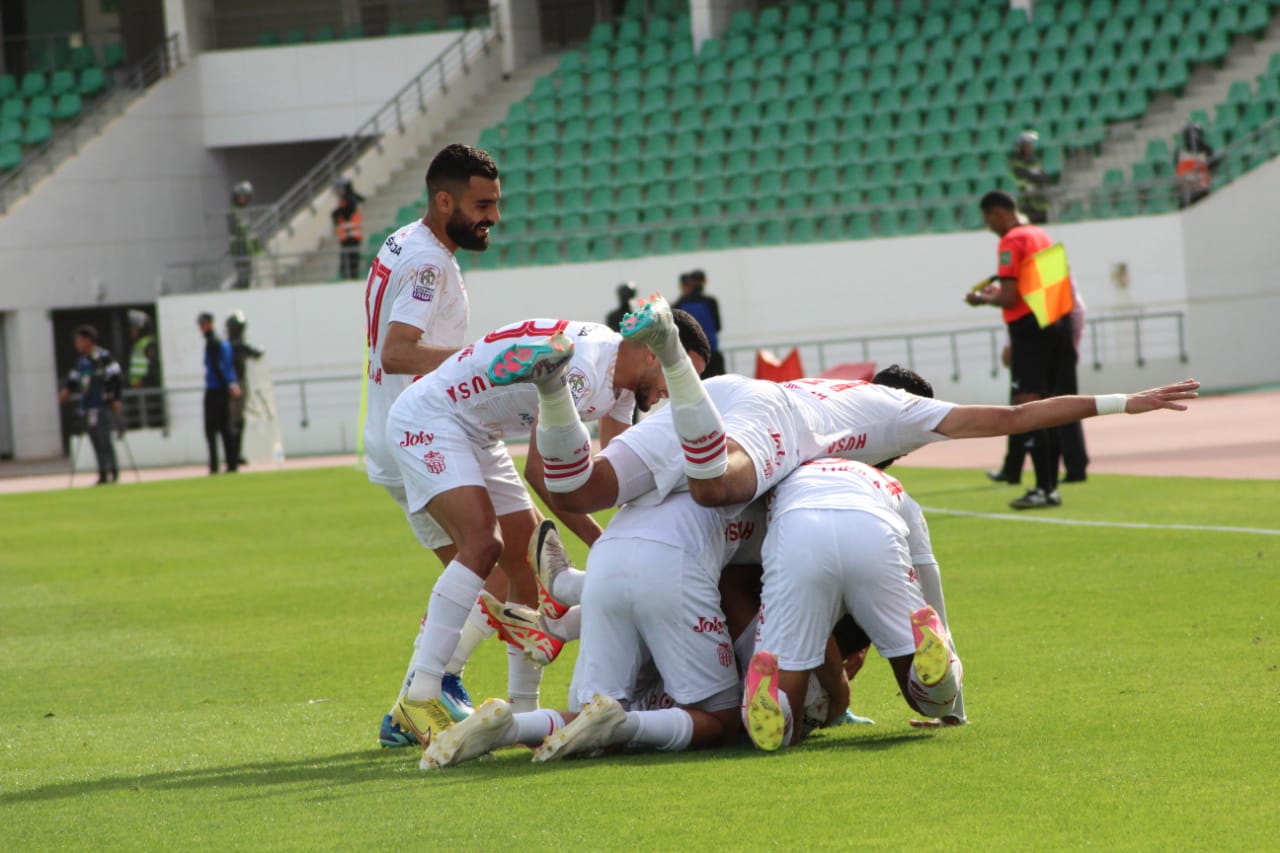 حسنية أكادير يتمكن من الفوز على ضيفه الشباب السالمي (3-1)